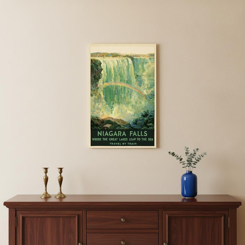 20" X 30" Niagra Falls New York C1920S Vintage Travel Poster Wall Art - Home Decor