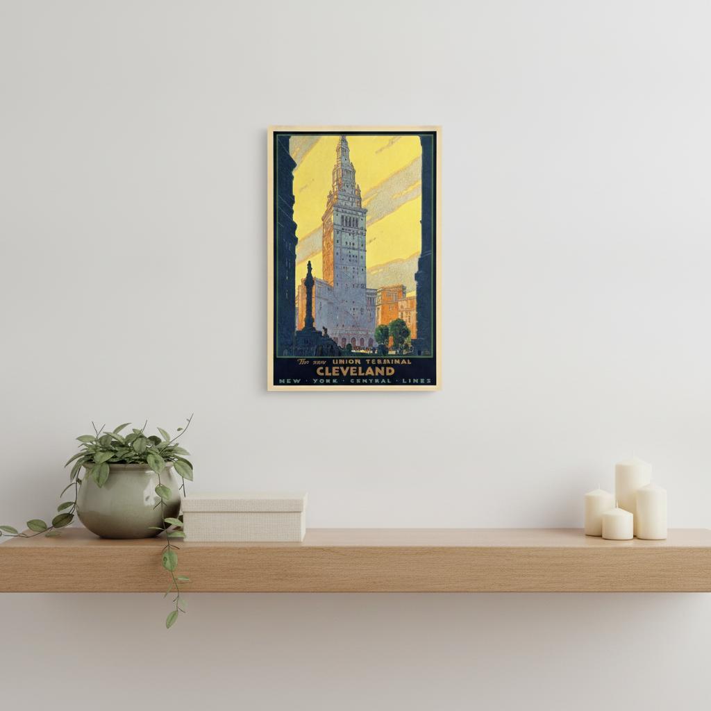 Dunes Beaches Vintage Travel Unframed Print Wall Art - Home Decor