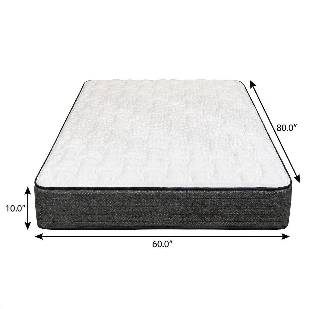 10" Queen Foam Firm Hybrid Mattress - Bed & Bath