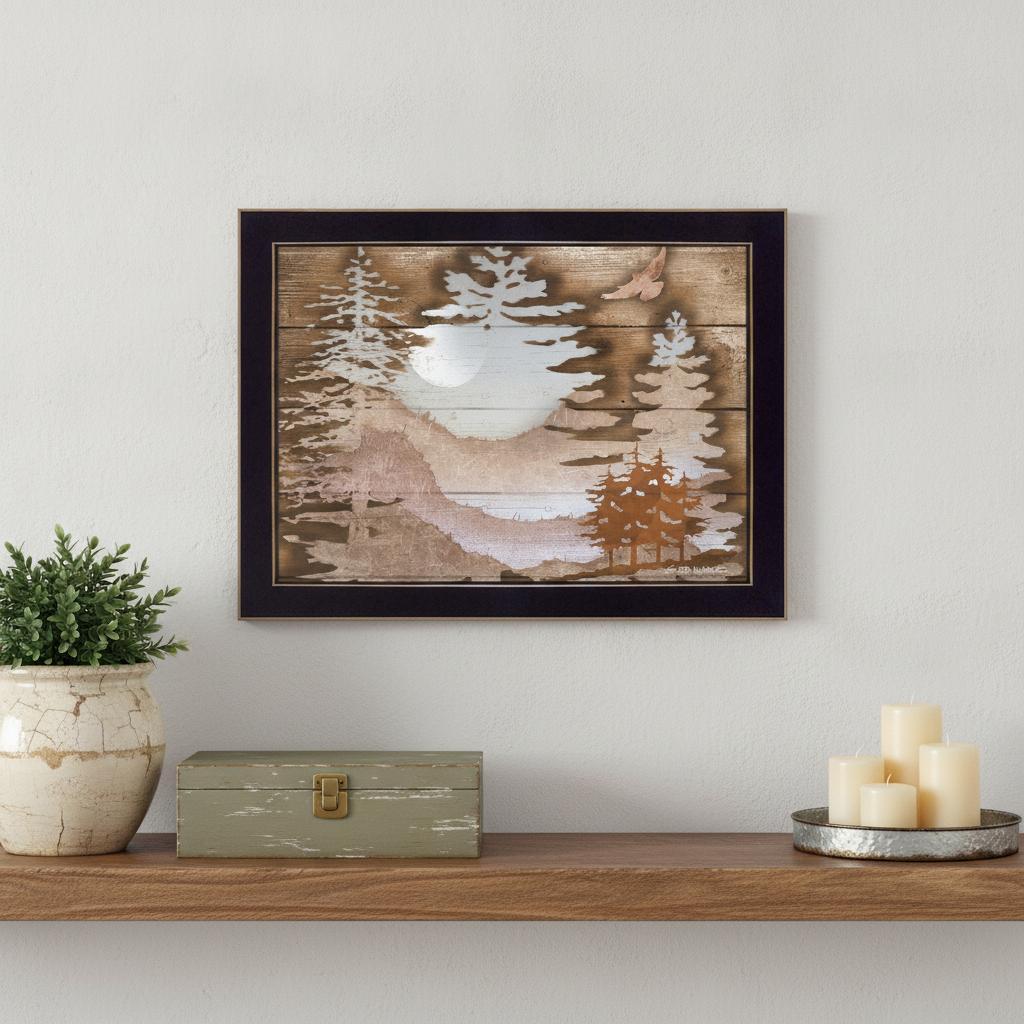 Great Outdoors II 1 Black Framed Print Wall Art - Home Decor