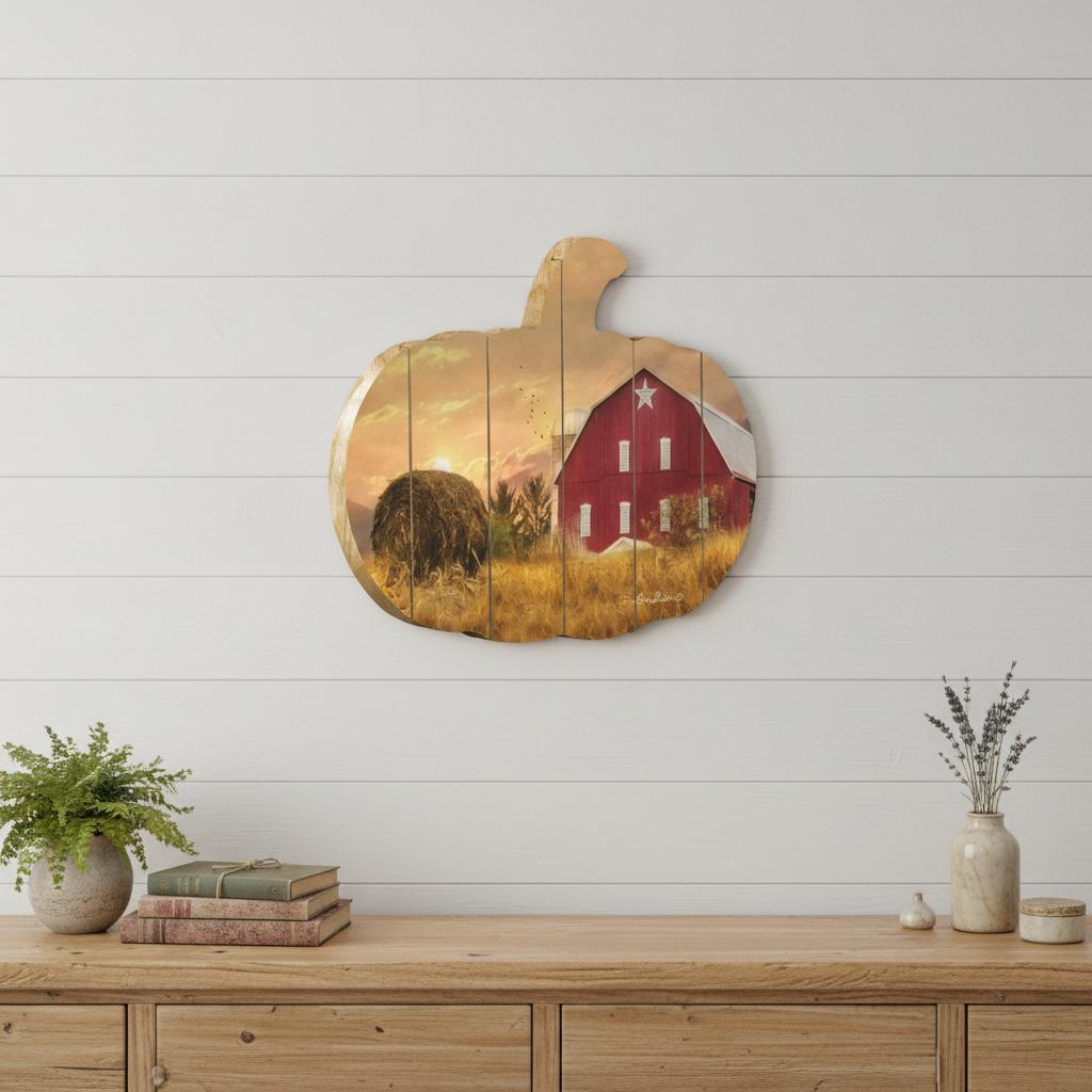 Bedford County Sunset Unframed Print Wall Art - Home Decor