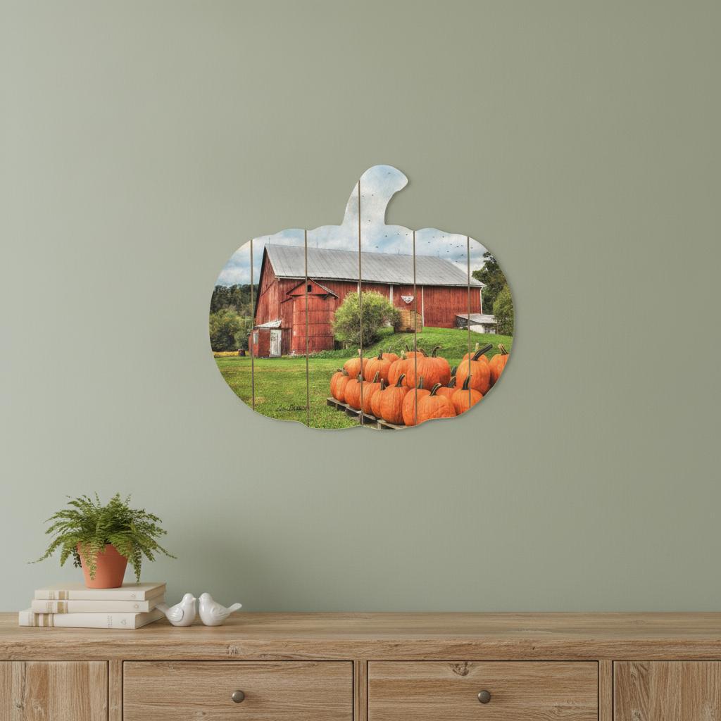 Pumpkins for Sale Unframed Print Wall Art - Home Decor