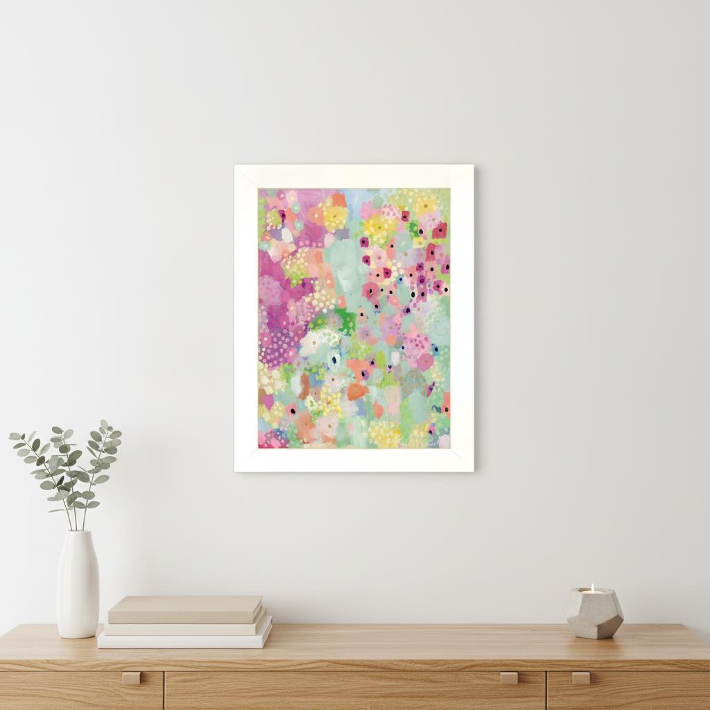 Mind in Repose I White Framed Print Wall Art - Home Decor