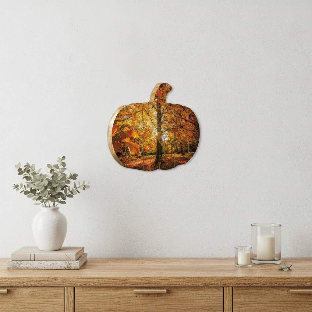 Autumn Leaves Unframed Print Wall Art - Home Decor