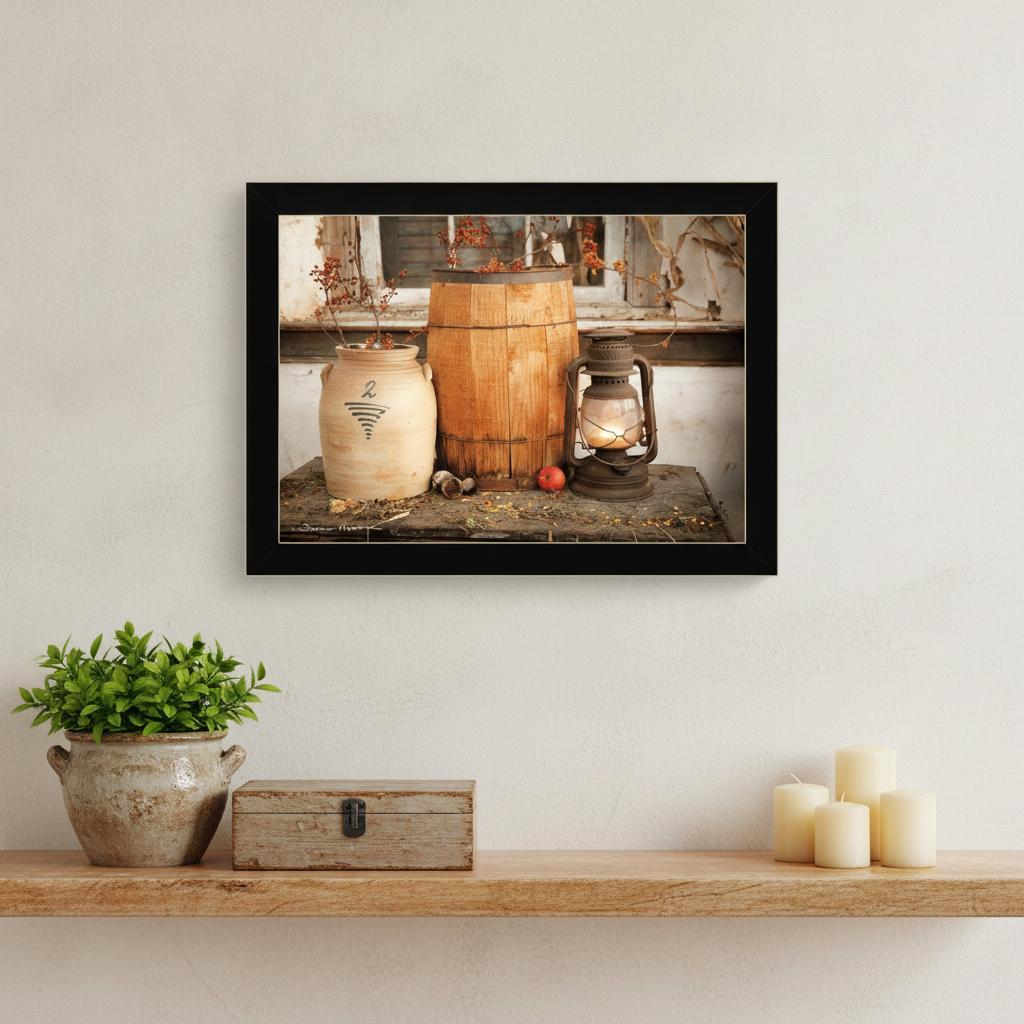 The Nail Keg 1 Black Framed Print Wall Art - Home Decor