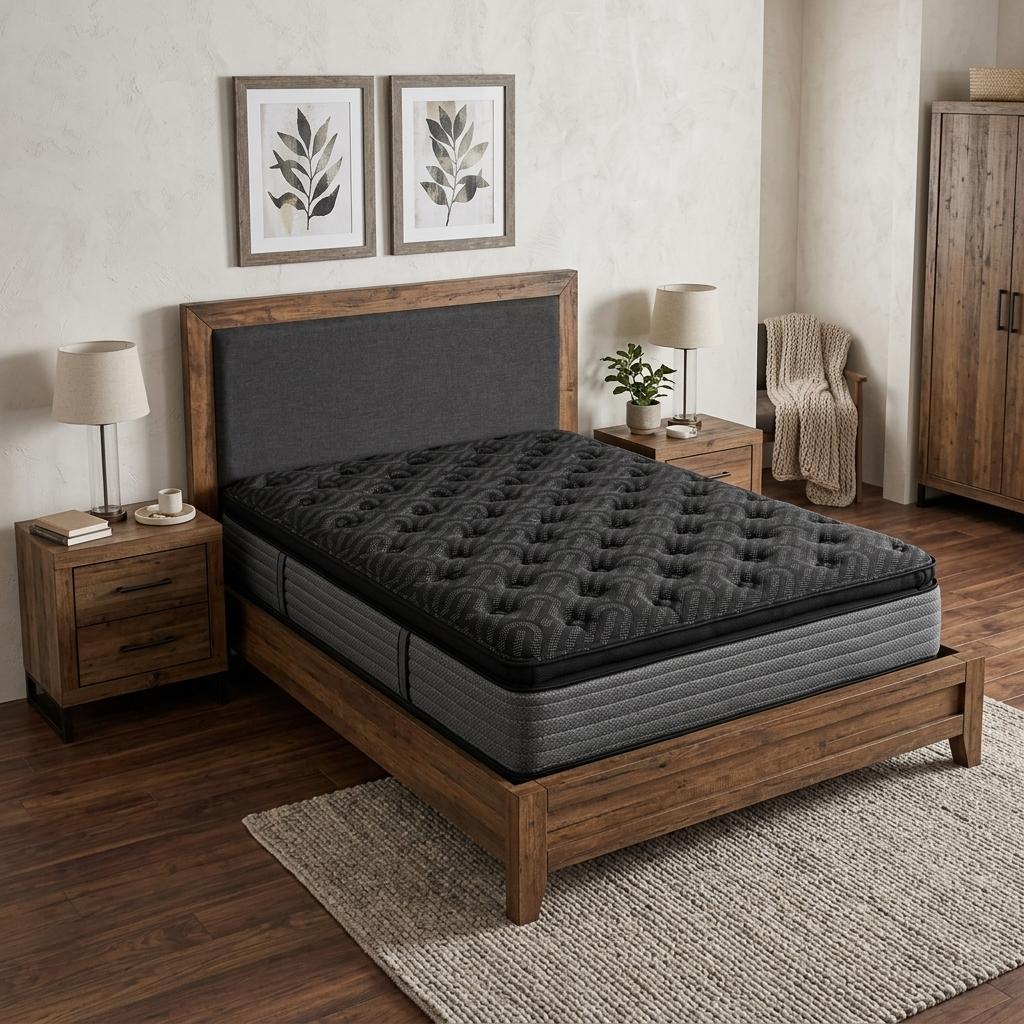 15" Copper Infused Full XL Gel Memory Foam Ultra plush Hybrid Mattress - Bed & Bath
