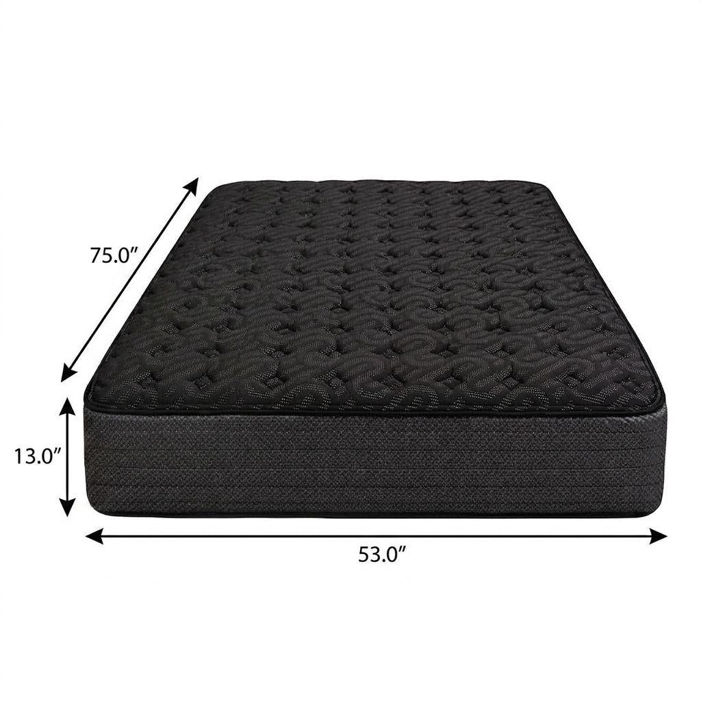 13" Copper Infused Full Double Gel Memory Foam Medium Hybrid Mattress - Bed & Bath