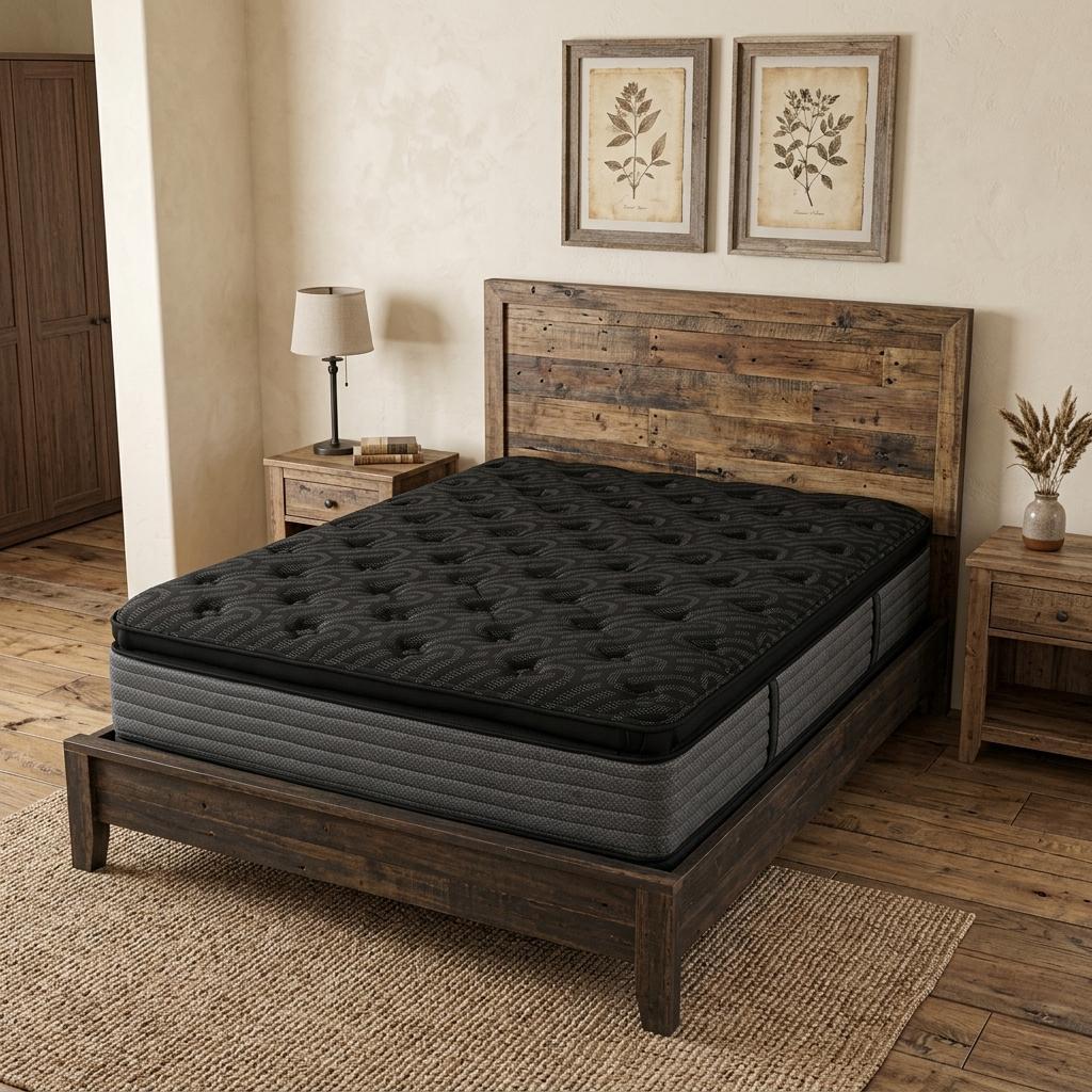 15" Copper Infused King Gel Memory Foam Ultra plush Hybrid Mattress - Bed & Bath