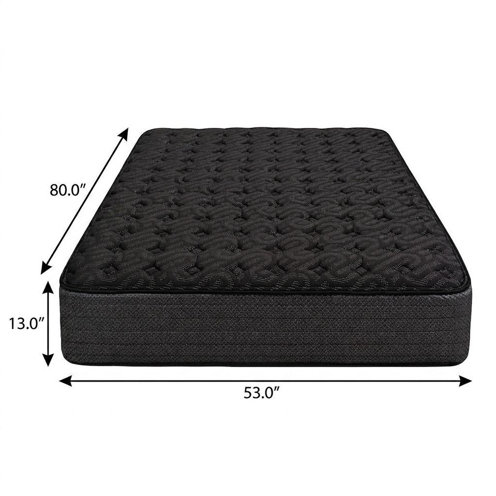 13" Copper Infused Full XL Gel Memory Foam Medium Hybrid Mattress - Bed & Bath