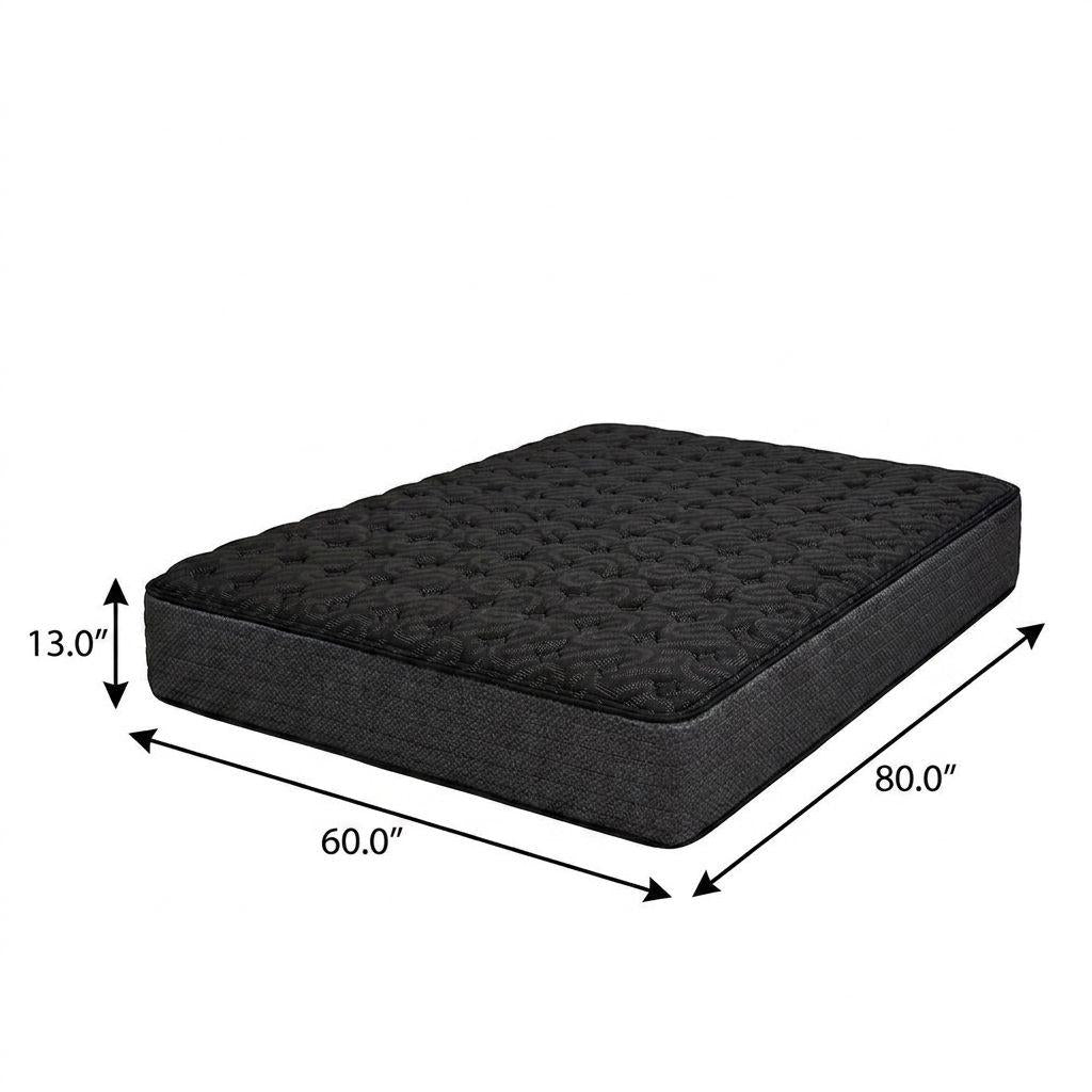 13" Copper Infused Queen Gel Memory Foam Medium Hybrid Mattress - Bed & Bath