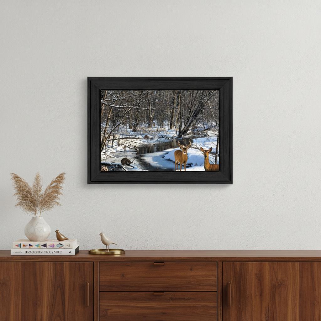 Great Outdoors Nature 1 Black Framed Print Wall Art - Home Decor