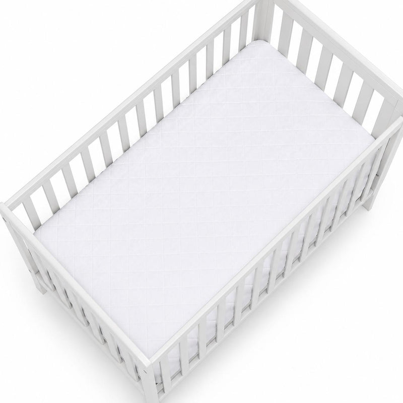 5" Deep Waterproof Bamboo Terry Cloth Crib Mattress Cover - Bed & Bath