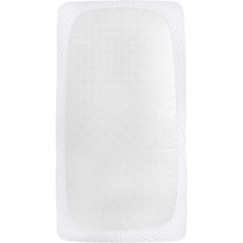 5" Deep Waterproof Bamboo Terry Cloth Crib Mattress Cover - Bed & Bath