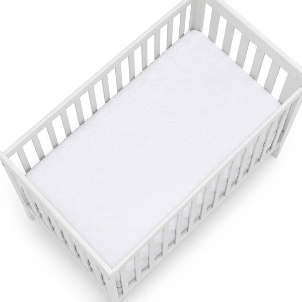 9" Deep Waterproof Bamboo Terry Cloth Crib Mattress Cover - Bed & Bath