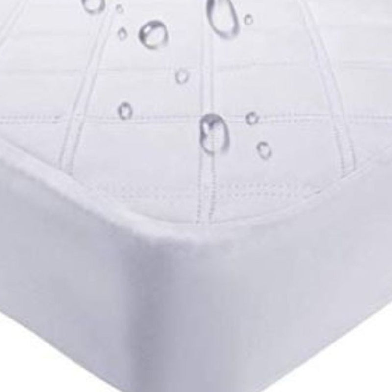 9" Deep Waterproof Bamboo Terry Cloth Crib Mattress Cover - Bed & Bath