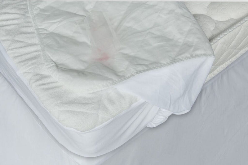 9" Deep Waterproof Bamboo Terry Cloth Crib Mattress Cover - Bed & Bath