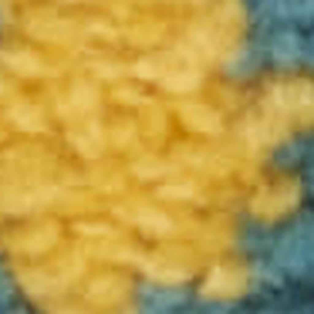 7' X 10' Yellow And Ivory Indoor Outdoor Area Rug