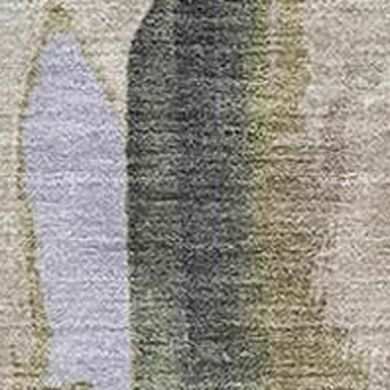 8' X 10' Ivory And Charcoal Abstract Washable Indoor Outdoor Area Rug