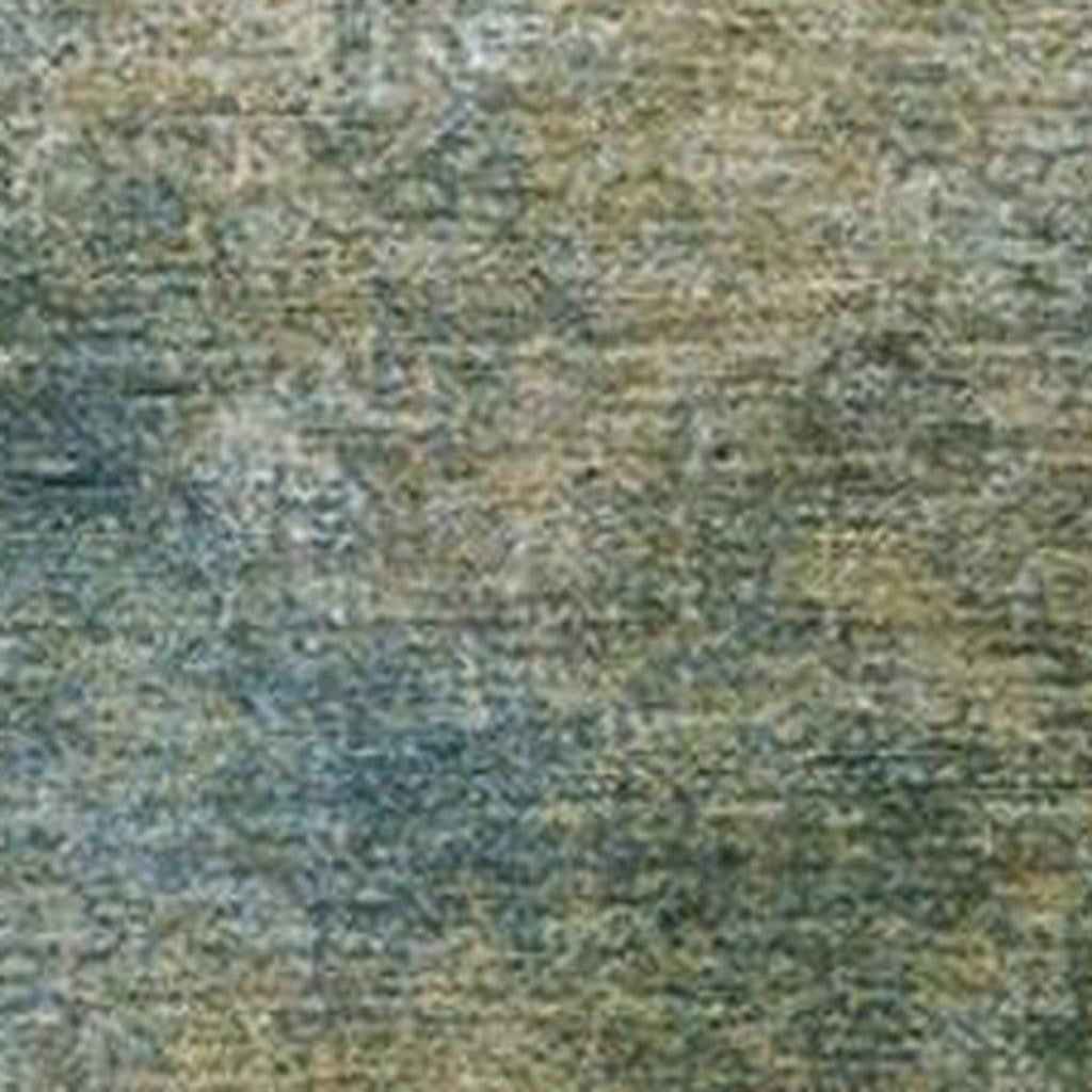 3' X 5' Khaki And Navy Blue Abstract Washable Indoor Outdoor Area Rug