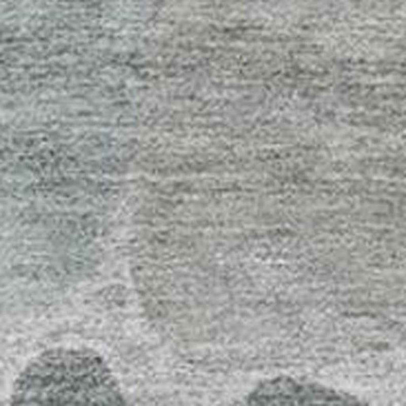 3' X 5' Pewter Beige And Ivory Geometric Washable Indoor Outdoor Area Rug