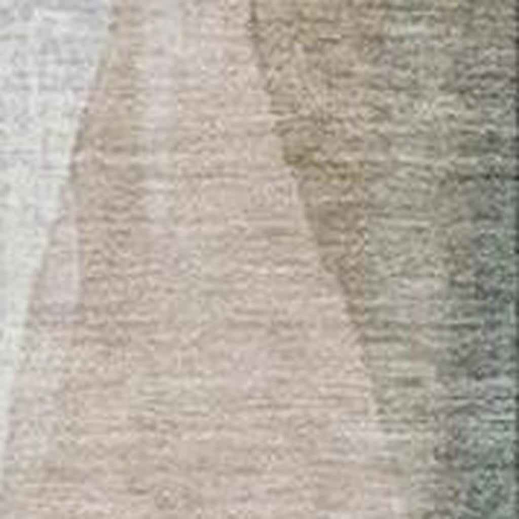 3' X 5' Beige And Denim Blue Abstract Washable Indoor Outdoor Area Rug