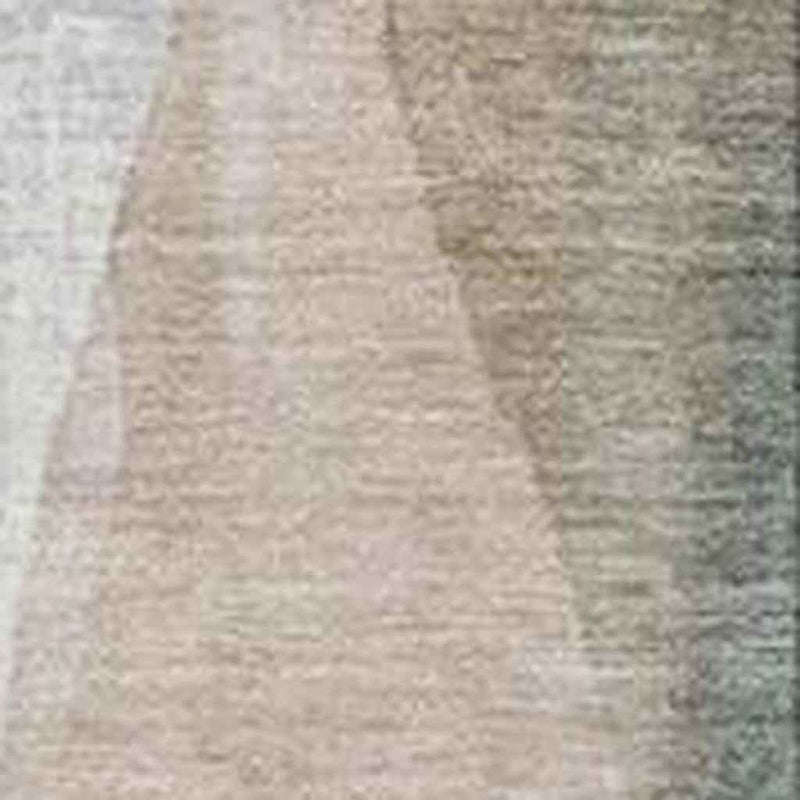 3' X 5' Beige And Denim Blue Abstract Washable Indoor Outdoor Area Rug