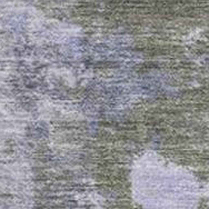 8' X 10' Lavender And Taupe Abstract Washable Indoor Outdoor Area Rug