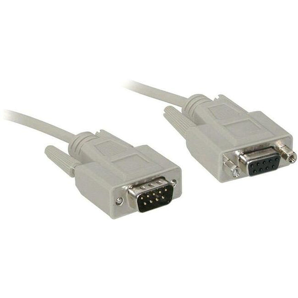 C2G 6ft DB9 M/F Extension Cable - Beige - GreatEagleInc
