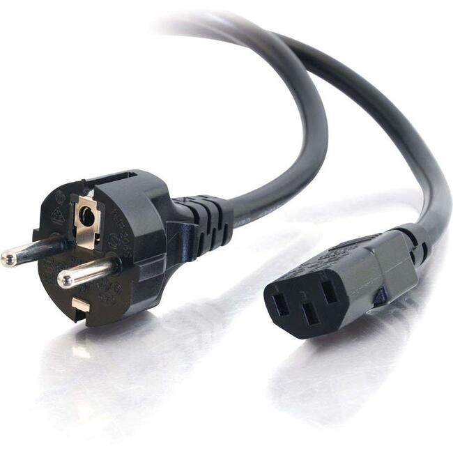 C2G 2.5m 14 AWG European Power Cord (CEE7/7 to IEC320C13) - Computers & Electronics