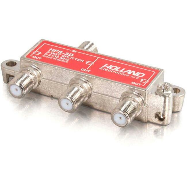 C2G High-Frequency 3-Way Splitter - GreatEagleInc