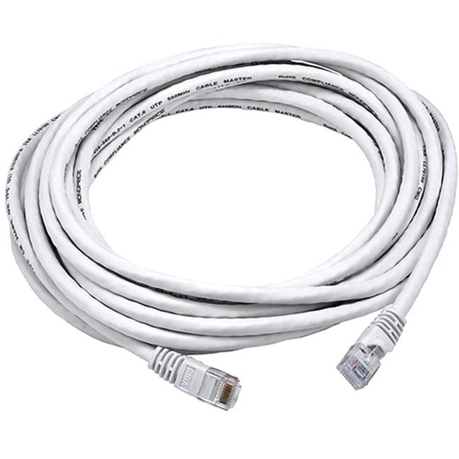 Monoprice Cat6 24AWG UTP Ethernet Network Patch Cable, 20ft White - Computers & Electronics