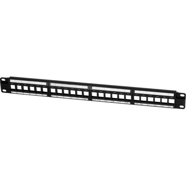 Monoprice, Inc. Keystone Jack Panel, 24 Ports