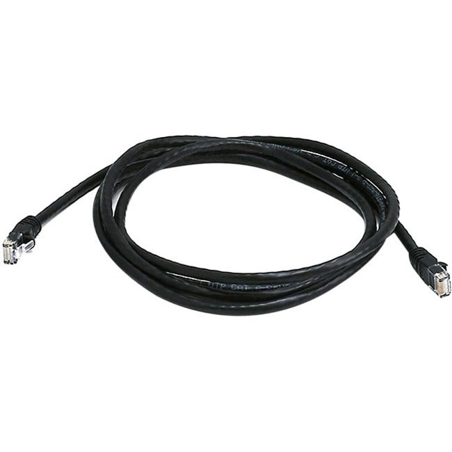 Monoprice Cat5e 24AWG UTP Ethernet Network Patch Cable, 7ft Black Default Title