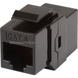 Monoprice, Inc. Cat6 Inline Coupler Keystone Jack - Blak - GreatEagleInc