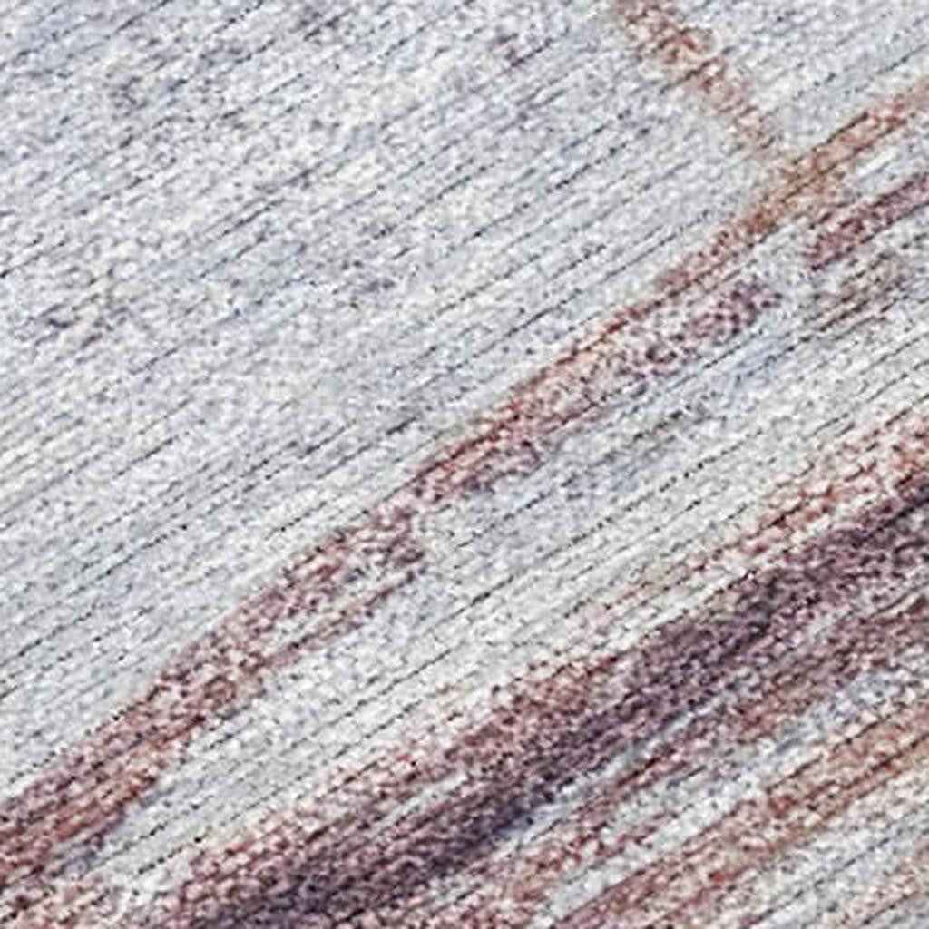 8' X 10' Blue And Gold Nautical Washable Indoor Outdoor Area Rug