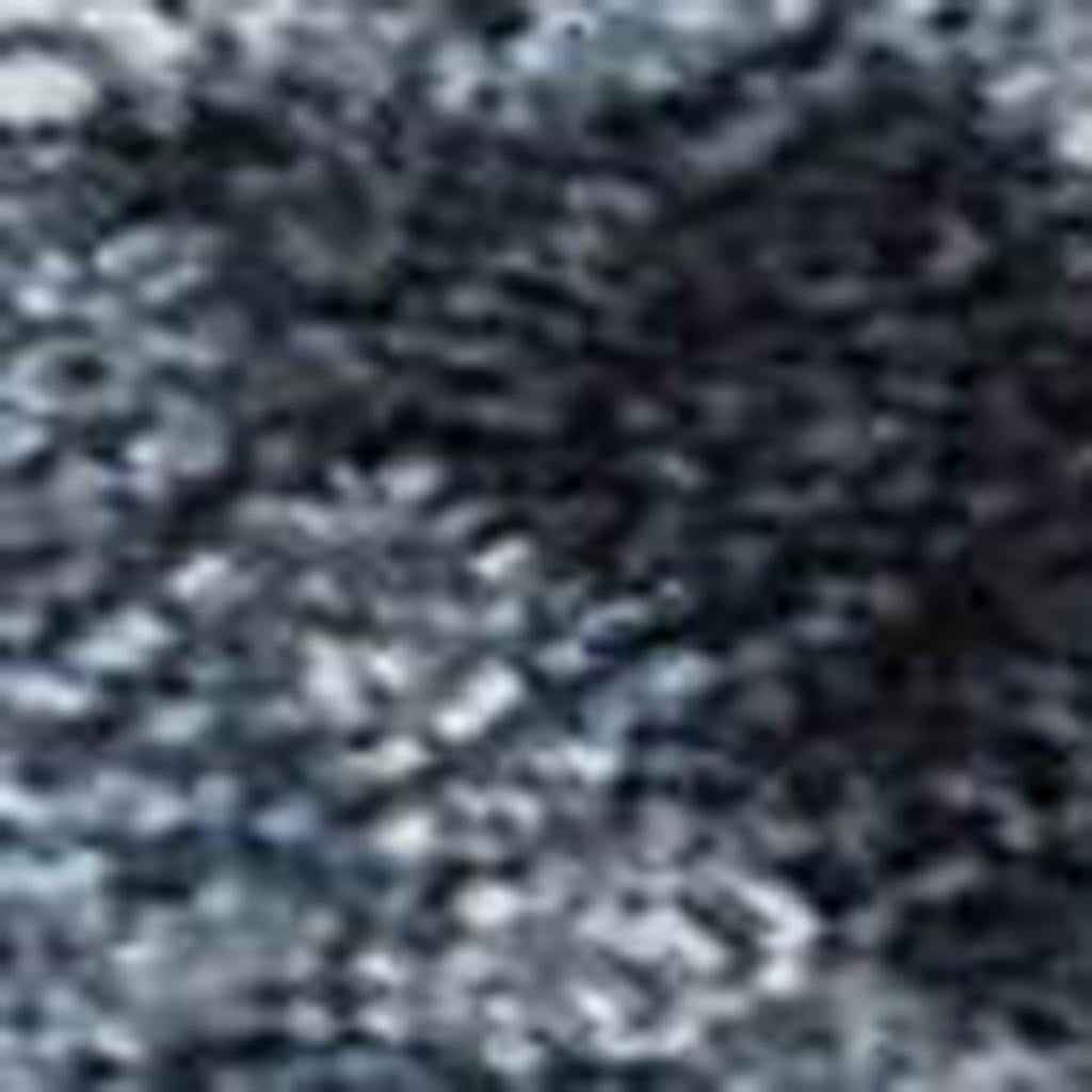 5' X 8' Black And Blue Abstract Washable Indoor Outdoor Area Rug