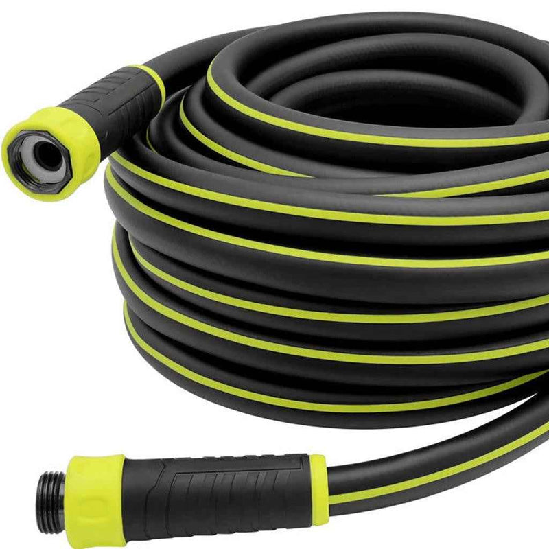 16" Black And Light Green Metal Garden Hose