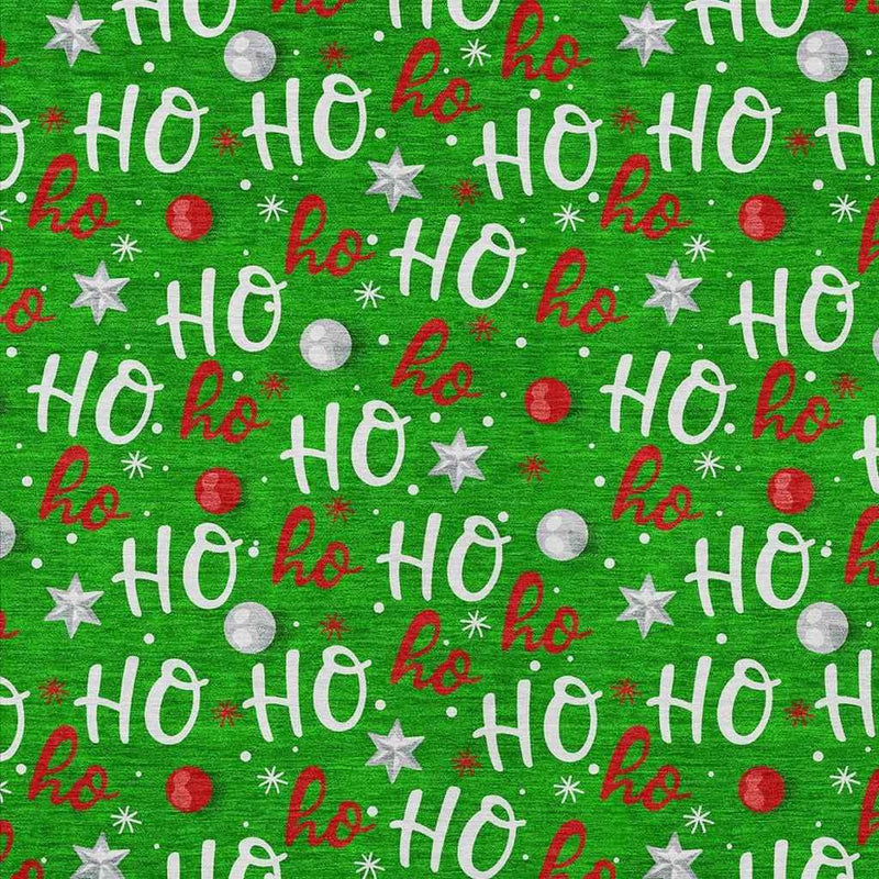 5' X 8' Green White And Red Polka Dot Washable Indoor Outdoor Area Rug