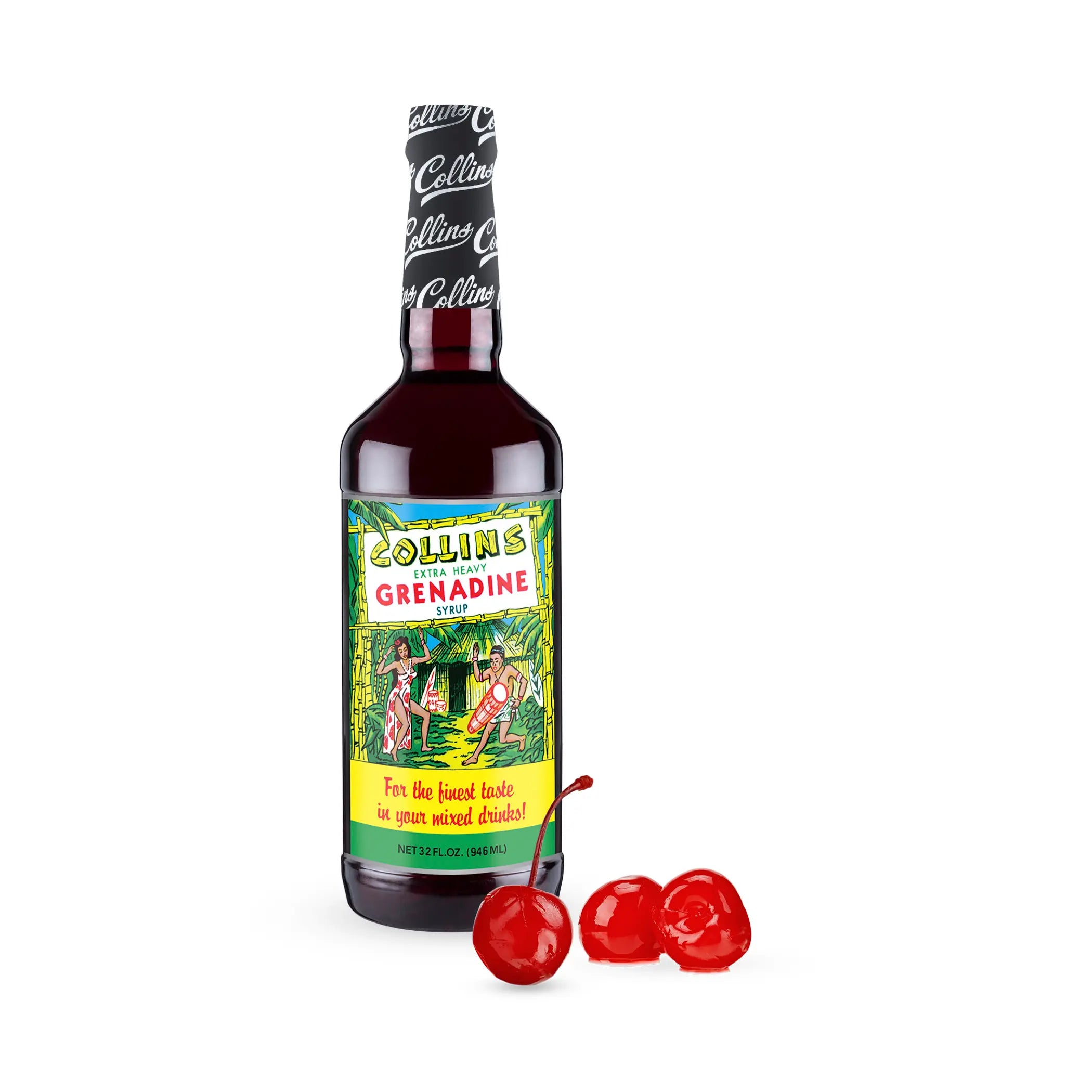 32 oz. Grenadine Cocktail Syrup by Collins Collins Consumables