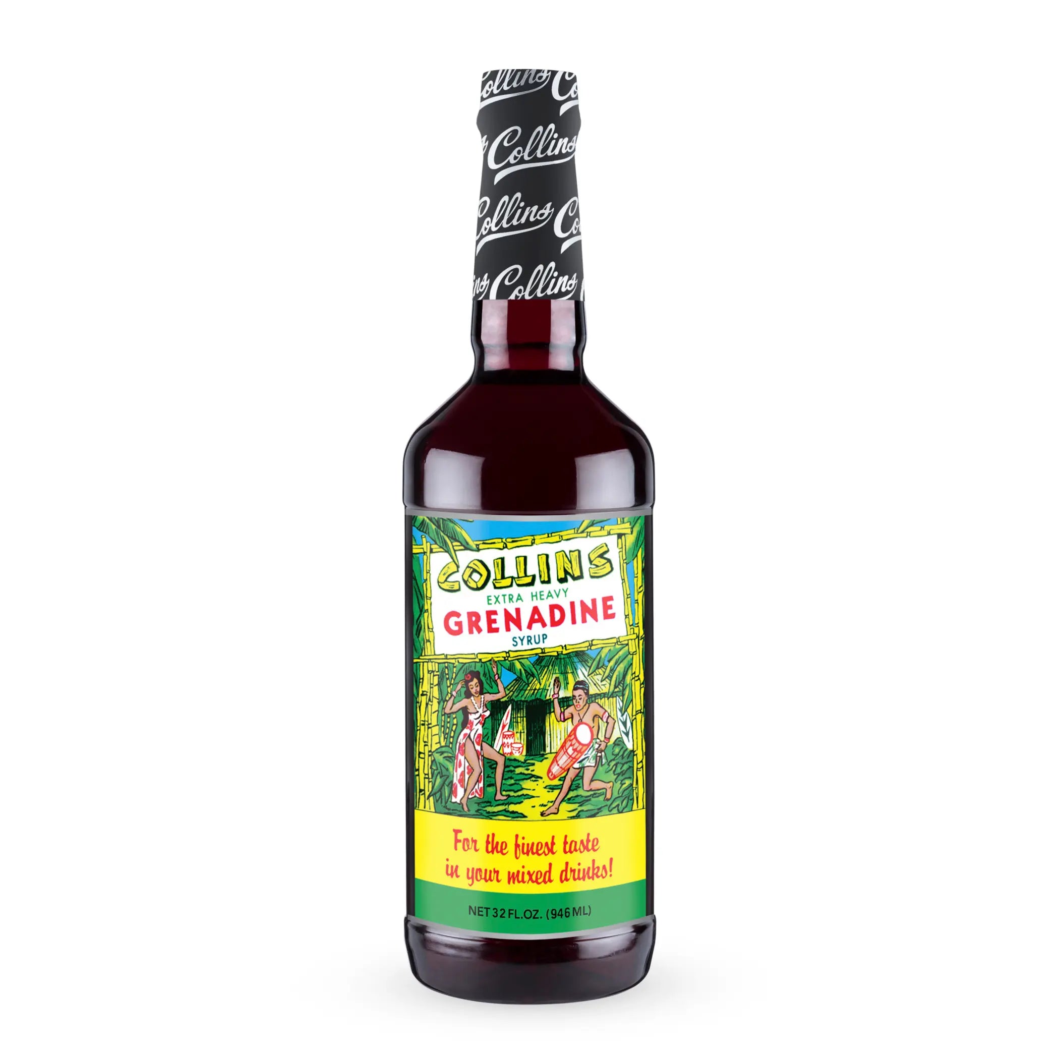 32 oz. Grenadine Cocktail Syrup by Collins Collins Consumables