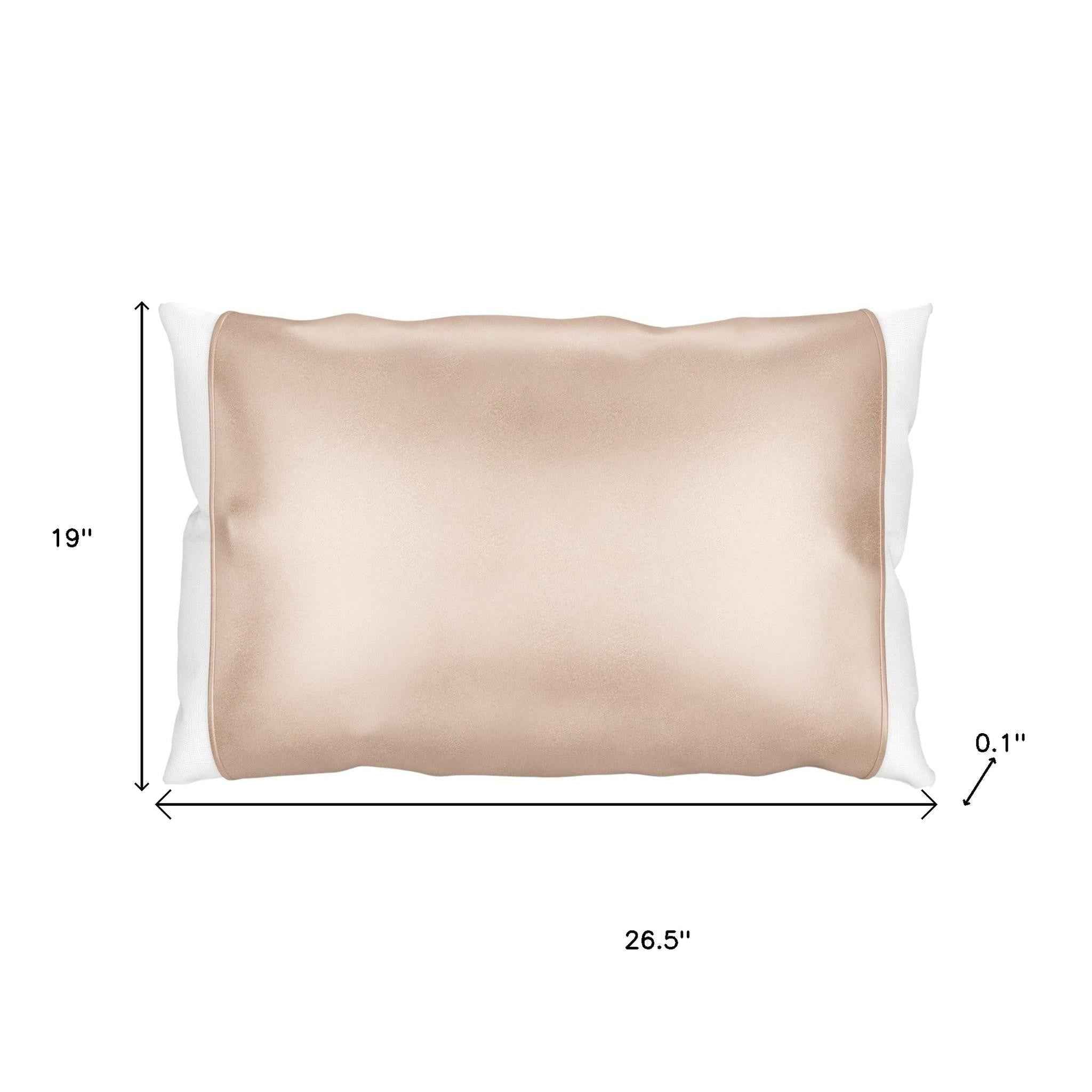 Champagne Silk Open Ended Pillowcase