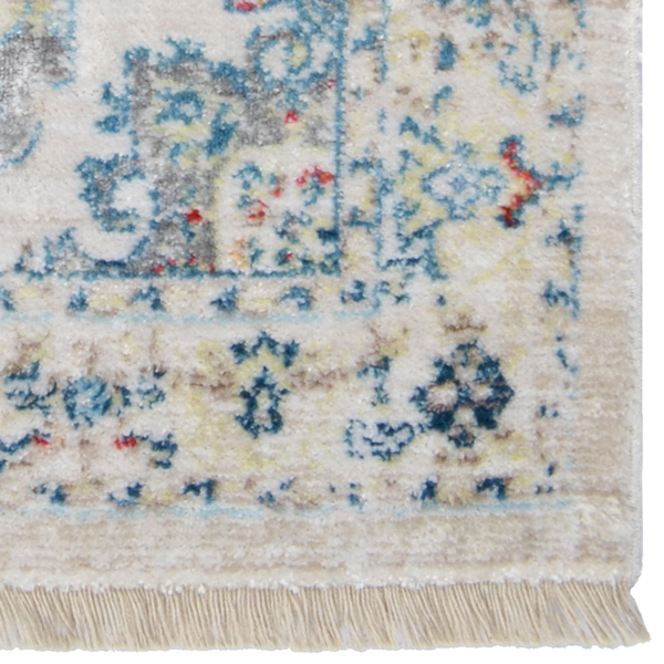 Rugsotic Carpets Machine Woven Crossweave Polyester Multicolor Area Rug Oriental Home & Garden