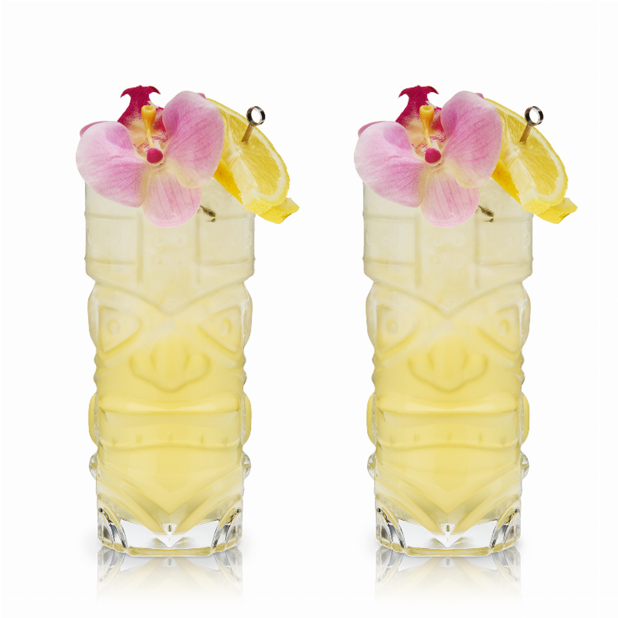 Crystal Tiki Glasses By Viski Food & Drink