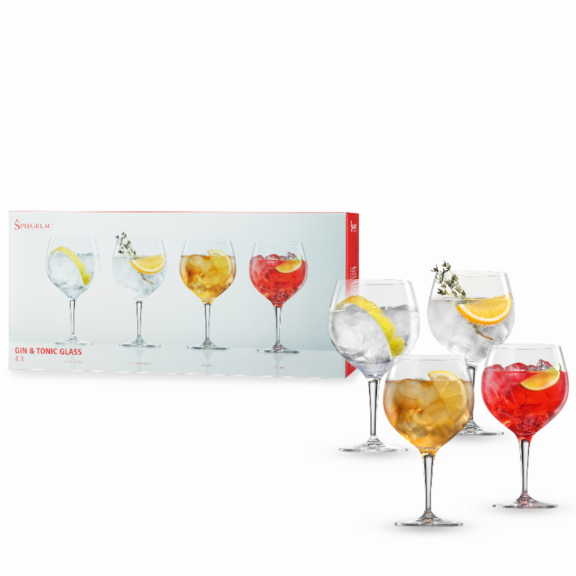Spiegelau Gin And Tonic Glass (Set Of 4) Food & Drink