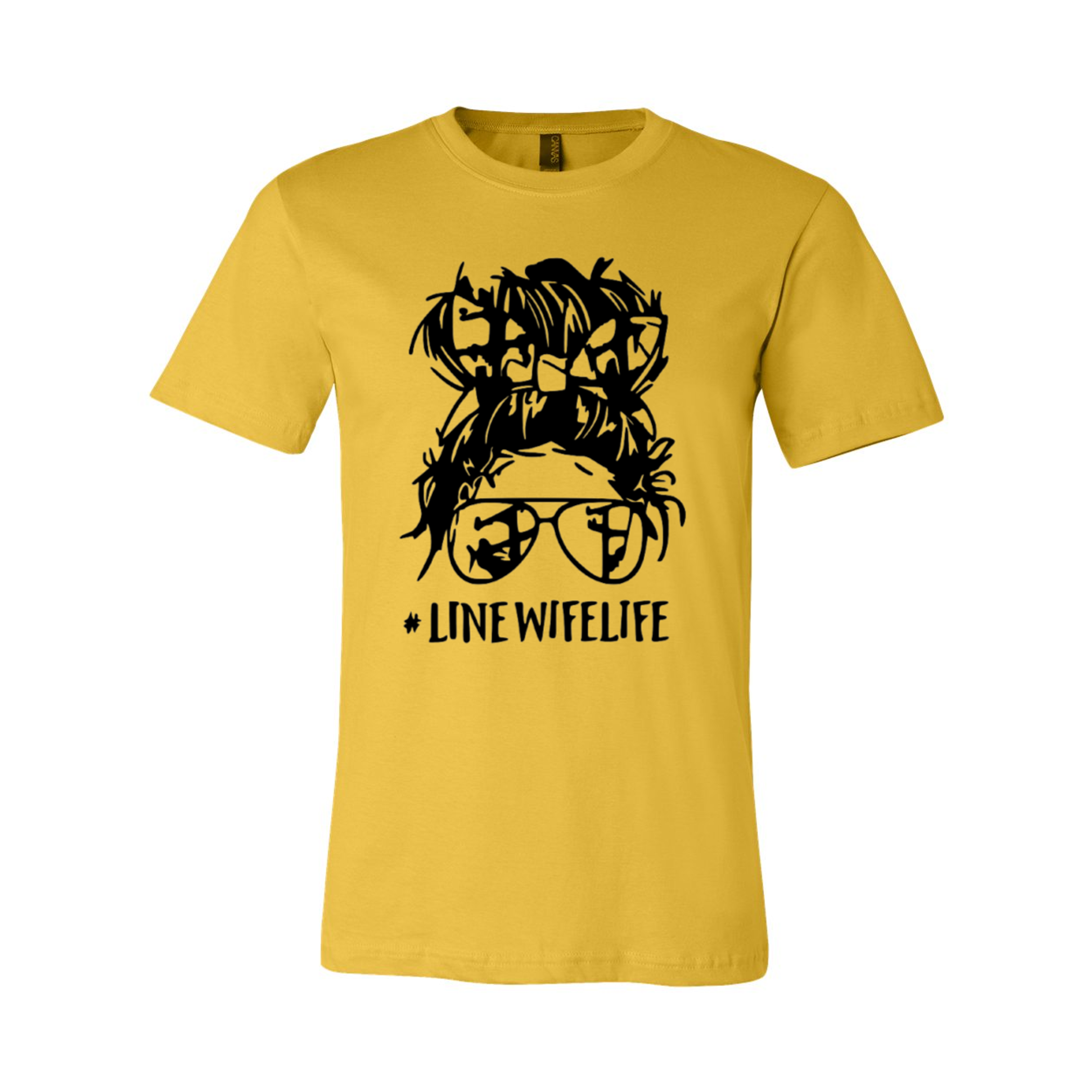#LineWifeLife T-Shirt - Women's Fashion