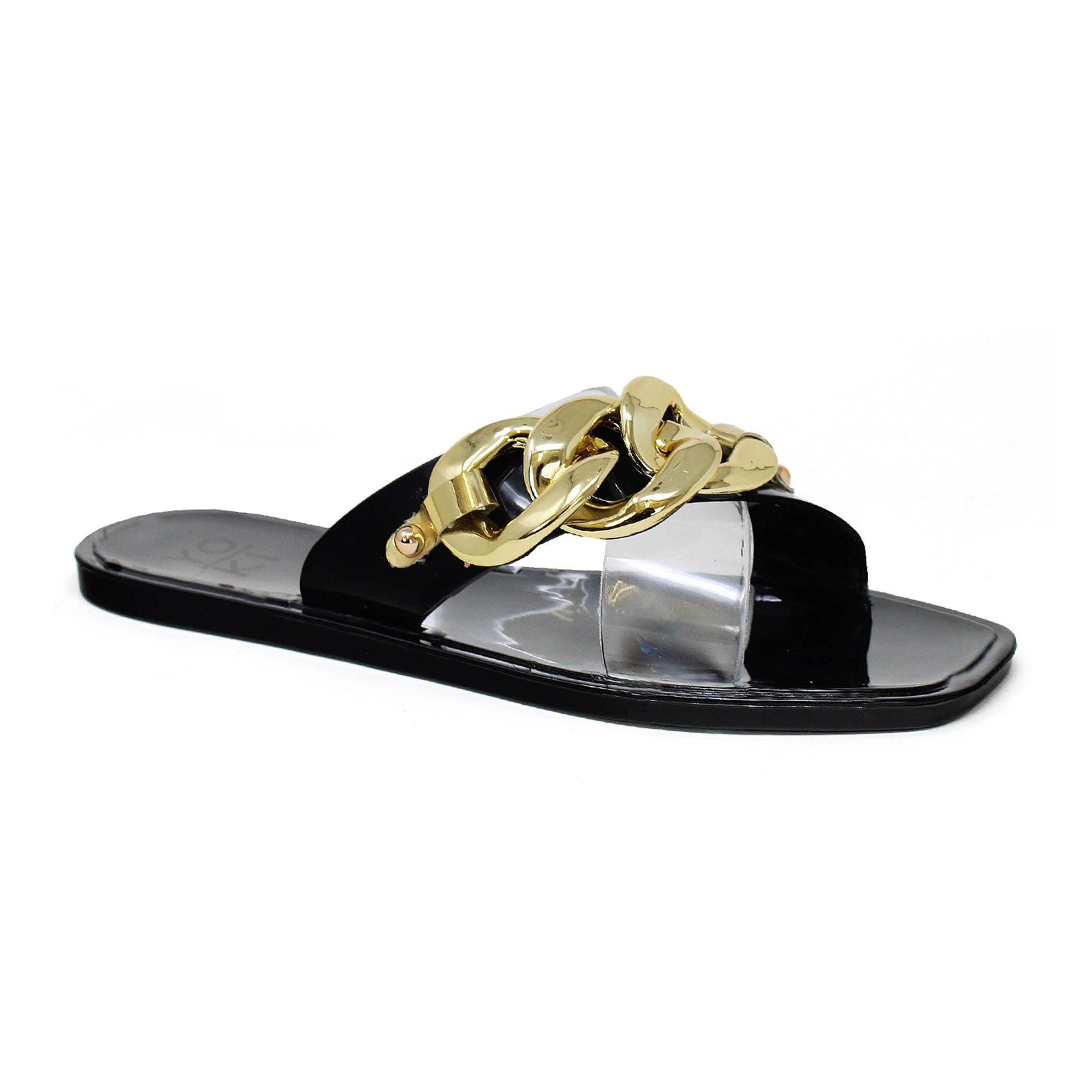 Yoki VILMA-21 Women's Flat Jelly Beach Slide Sandal Footwear