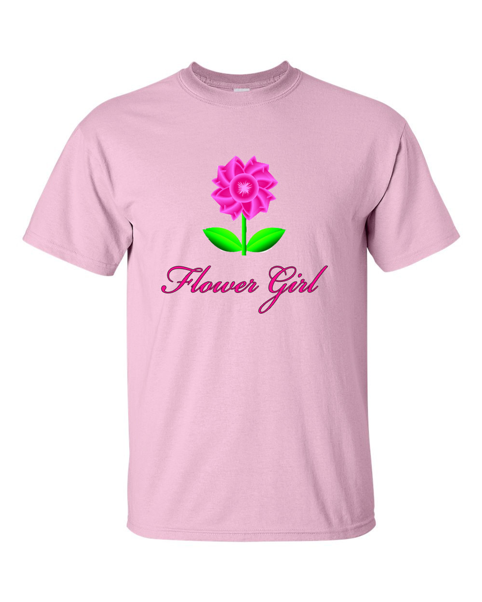 Flower Girl Youth T-Shirt  Youth Small Babies & Kids
