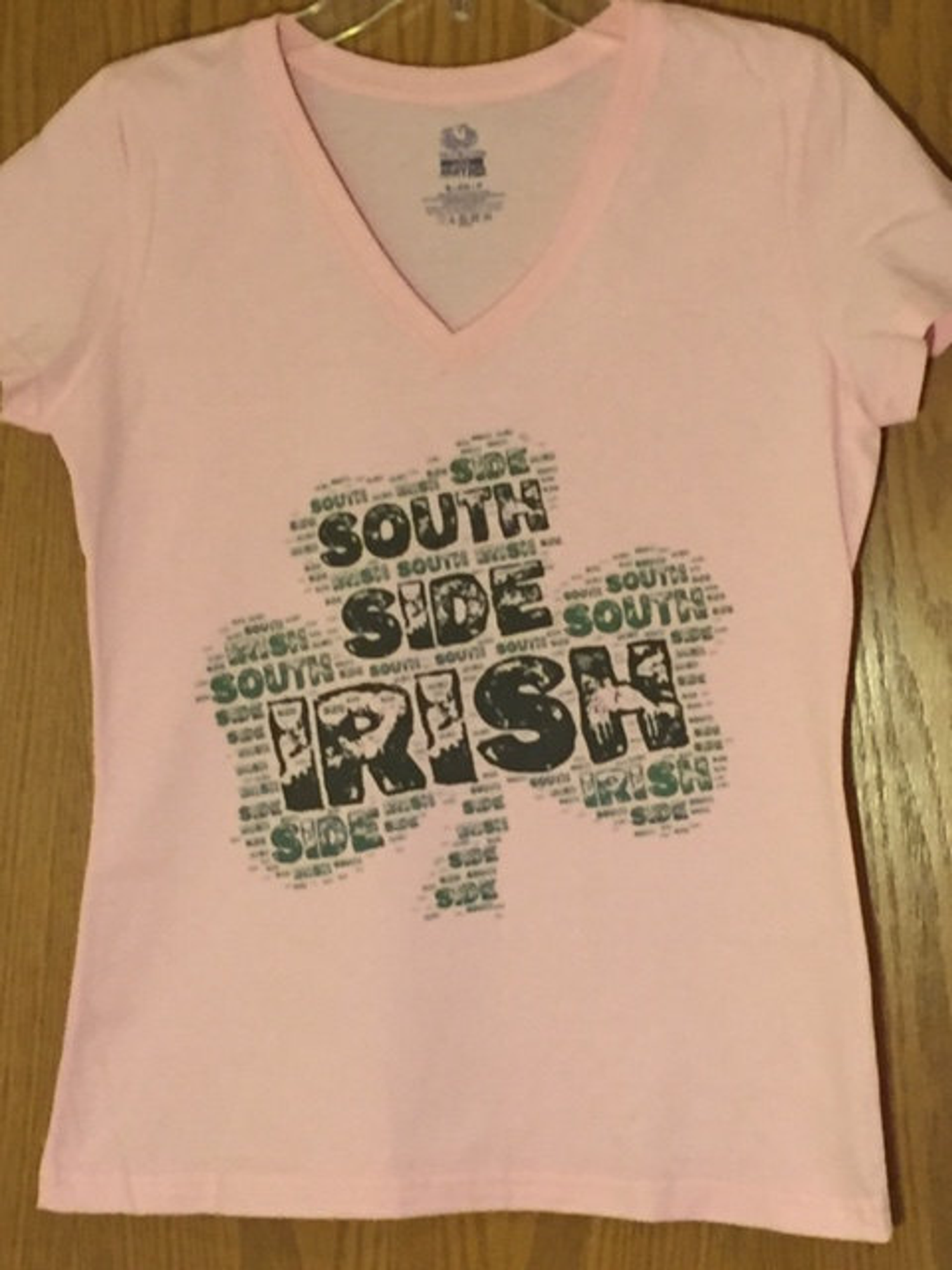 South Side Irish Ladies T-Shirt Large Women's Fashion