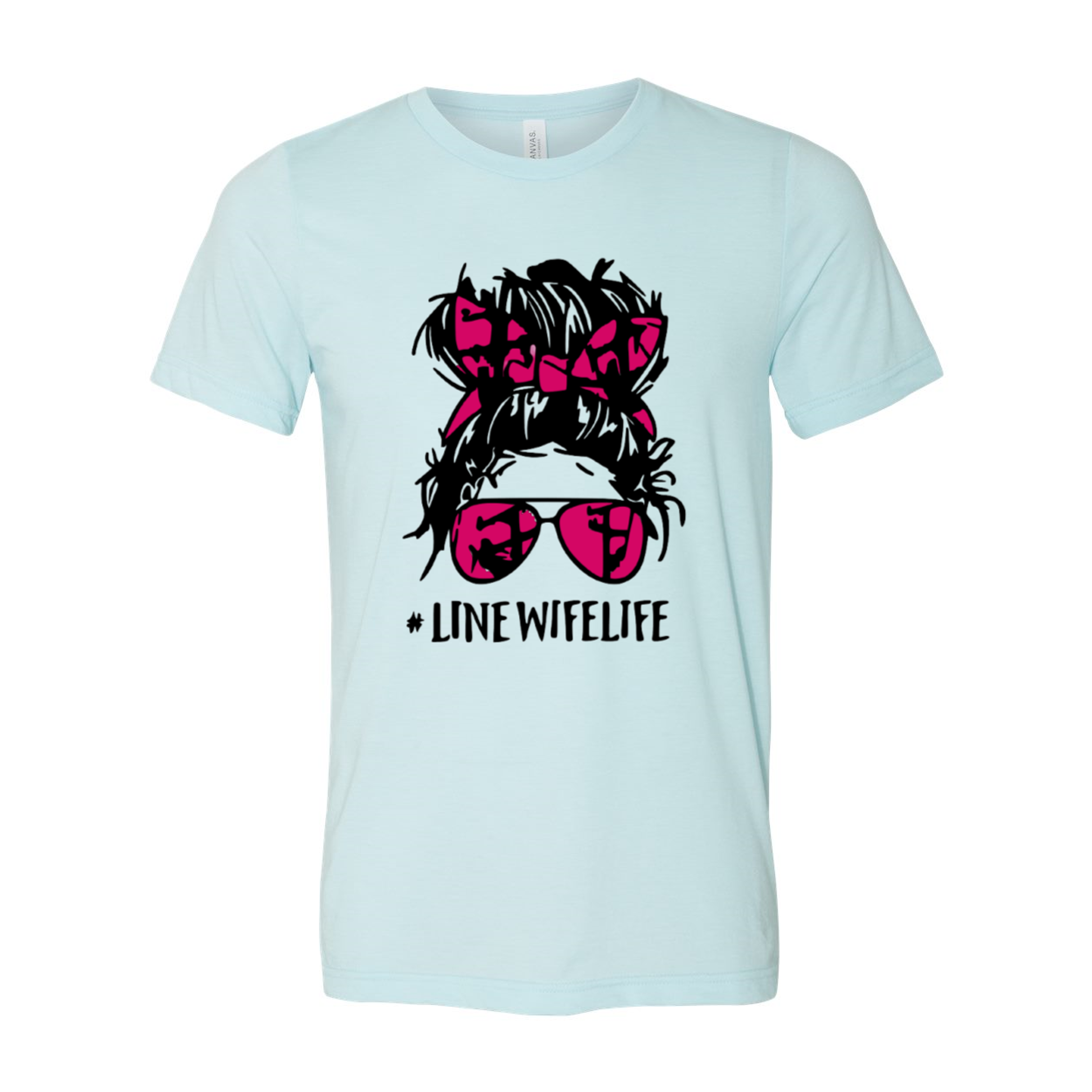 #LineWifeLife T-Shirt - Women's Fashion
