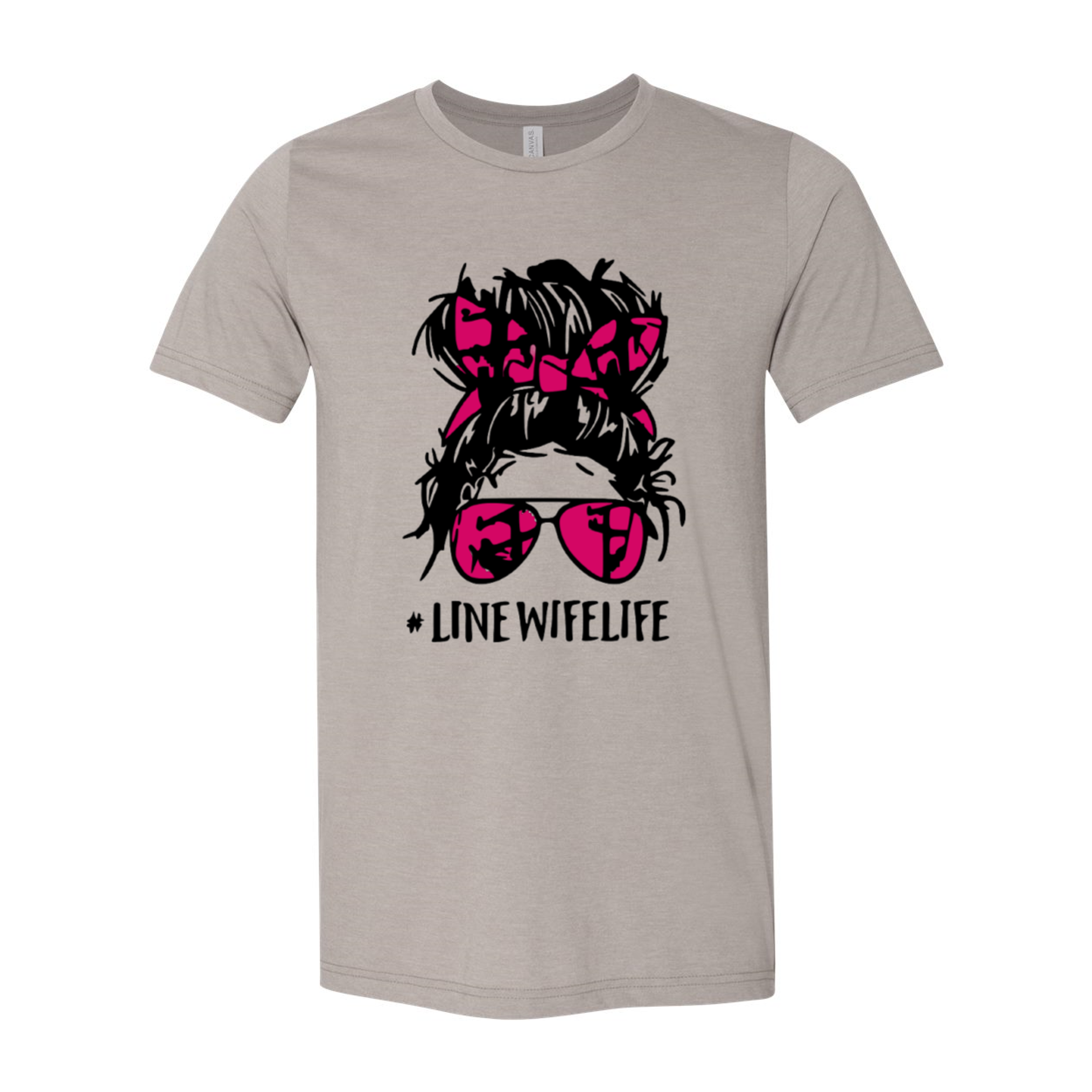 #LineWifeLife T-Shirt - Women's Fashion
